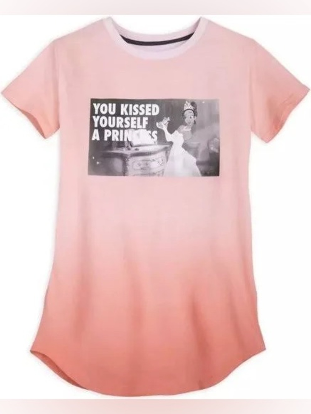 Disney Pink Ombre Princess Graphic Sleep Shirt